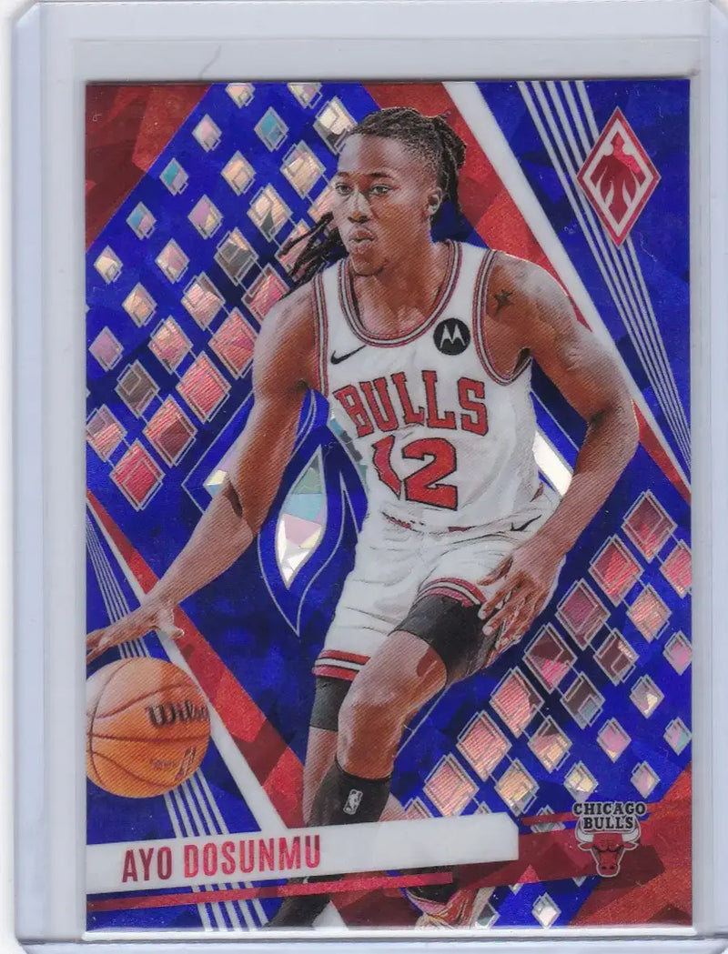 2023 PHOENIX #162 AYO DOSUNMU CRACKED ICE- CHICAGO BULLS - Basketball Card Single