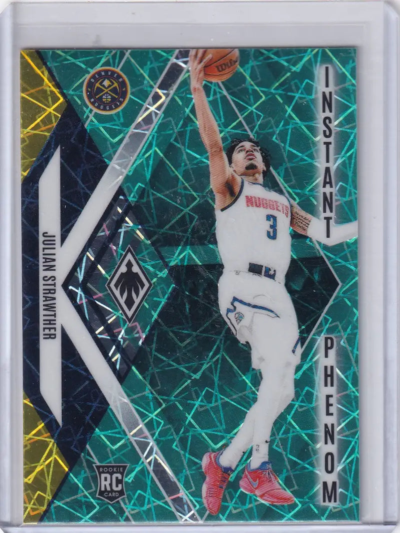 2023 PHOENIX #6 JULIAN STRAWTHER TEAL VELOCITY- DENVER NUGGETS - Basketball Card Single