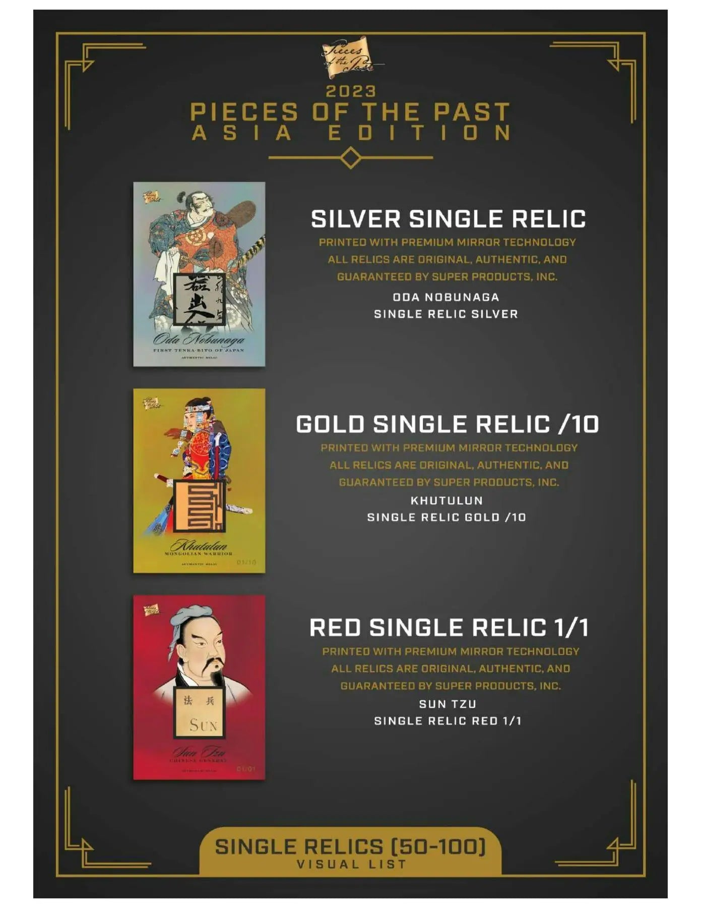 2023 Pieces of the Past Asia Edition Hobby Box | Columbia Sports Cards - Sport Card Hobby Boxes