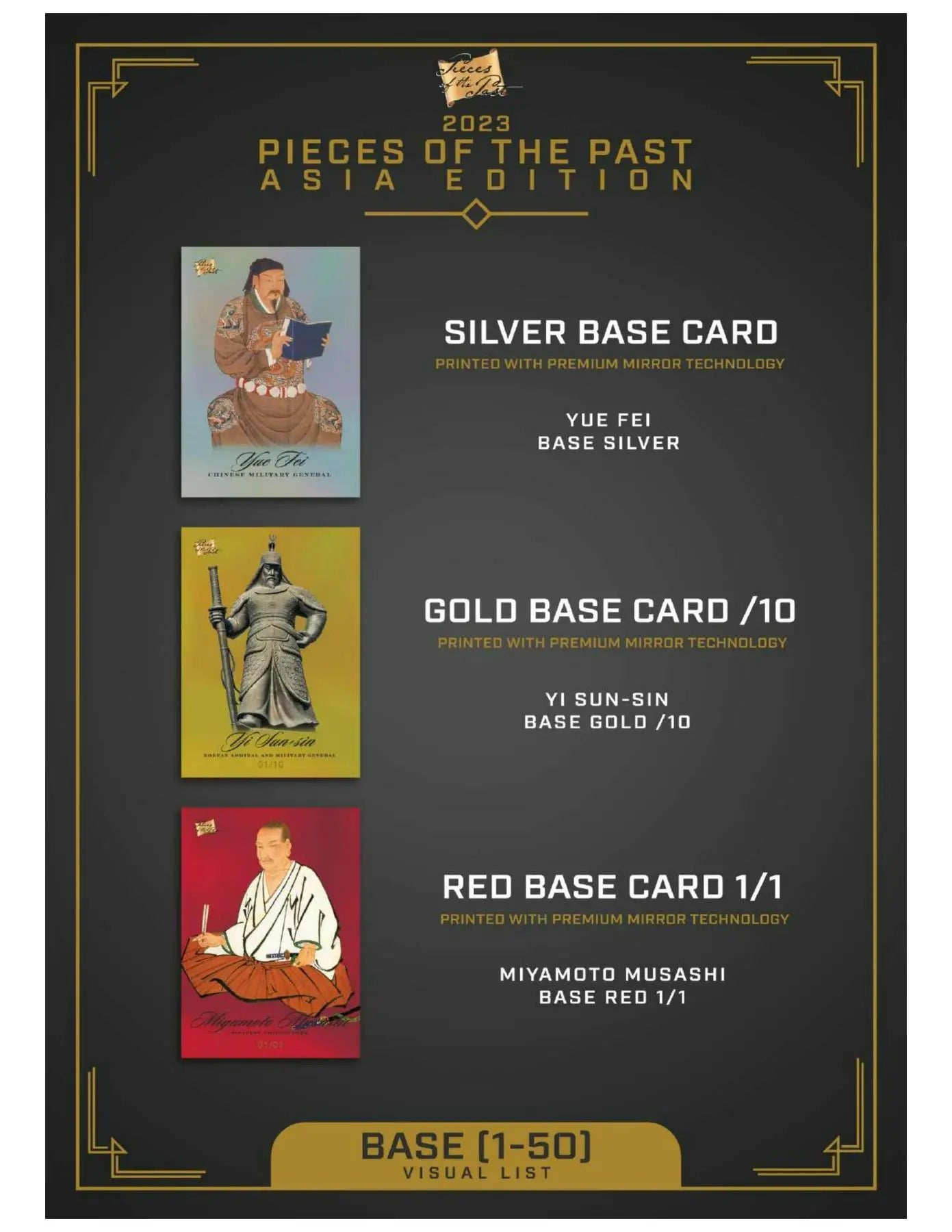 2023 Pieces of the Past Asia Edition Hobby Box | Columbia Sports Cards - Sport Card Hobby Boxes
