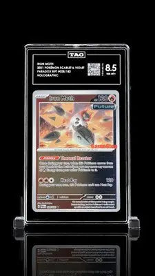 2023 Pokemon Iron Moth #028/182 TAG 8.5 Pokémon Scarlet & Violet GameStop - Pokémon Card Single