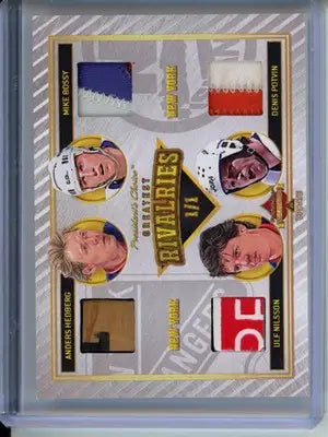 2023 President’s Choice Hedburg/Nilsson/Bossy/Potvin Greatest Rivalries 1/1