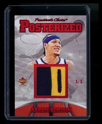 2023 President’s Choice Solitaire 2.0 Posterized Aaron Gordon 1/1 Game-used - Sports Memorabilia