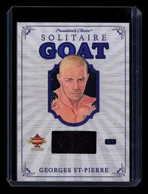 2023 President’s Choice Solitaire 2.0 Update GOAT Georges St-Pierre 1/1