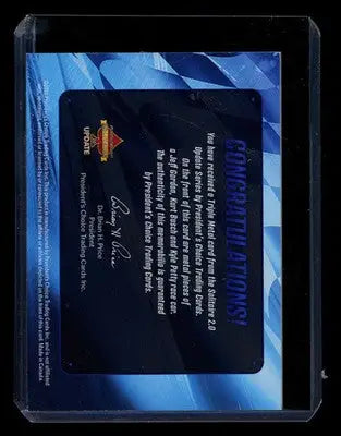 2023 President’s Choice Solitaire 2.0 Update Gordon Petty Busch Triple Metal 1/1