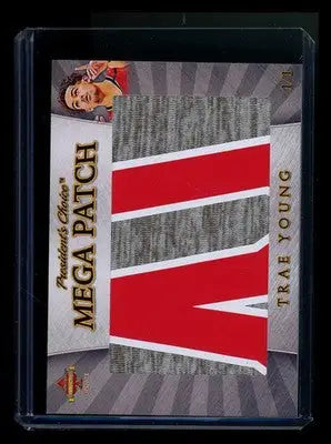 2023 President’s Choice Solitaire 2.0 Update Mega Patch Trae Young 1/1 - Sports Memorabilia