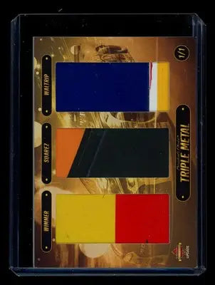 2023 President’s Choice Solitaire 2.0 Update Metal Suarez Wimmer Waltrip 1/1 - Racing Card Single