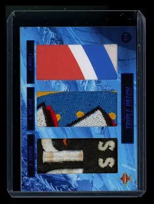 2023 President’s Choice Solitaire 2.0 Wallace Almirola Gordon 1/1 Triple Patch - Other