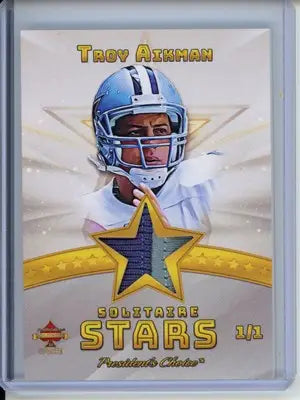 2023 President’s Choice Troy Aikman 1/1 Football