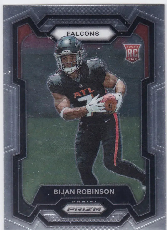 2023 PRIZM #305 BIJAN ROBINSON- ATLANTA FALCONS - Football Card Single