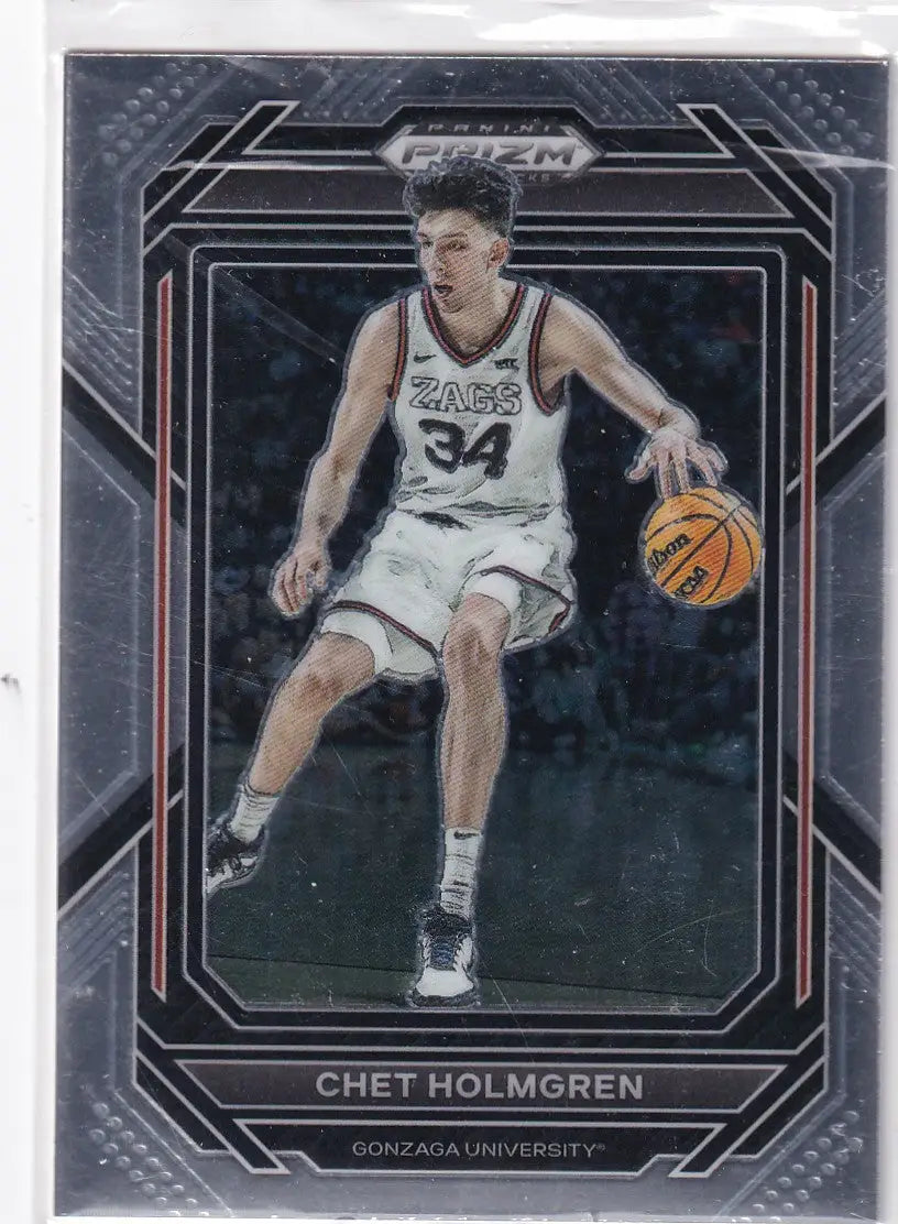 2023 PRIZM DRAFT PICK #76 CHET HOLMGREN- OKLAHOMA CITY THUNDER