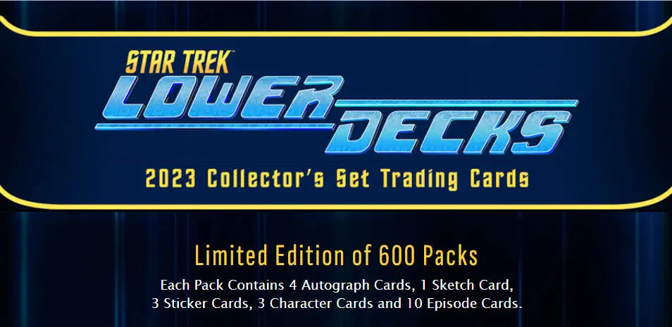 Star Trek: Lower Decks 2023 Collector’s Set Trading Cards from Rittenhouse Star Trek