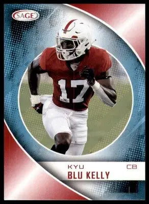 2023 SAGE HIT - Red Kyu Blu Kelly 35 Buffalo Bills