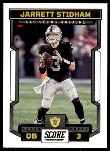2023 Score #132 Jarrett Stidham NM Near Mint LV Raiders ID:64968 - Football Card Single