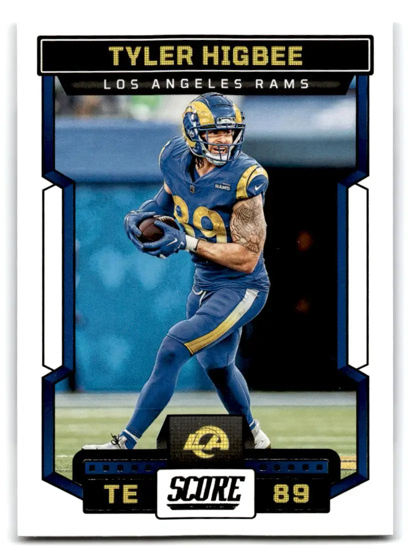 2023 Score #163 Tyler Higbee - Football Card Single