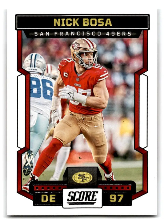 2023 Score #176 Nick Bosa - Football Card Single