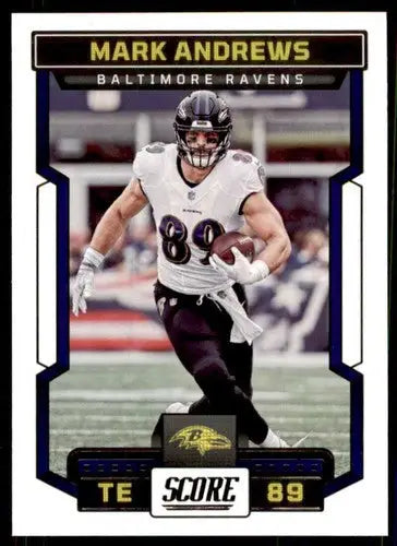 2023 Score #190 Mark Andrews NM Near Mint Ravens ID:64971 - Football Card Single
