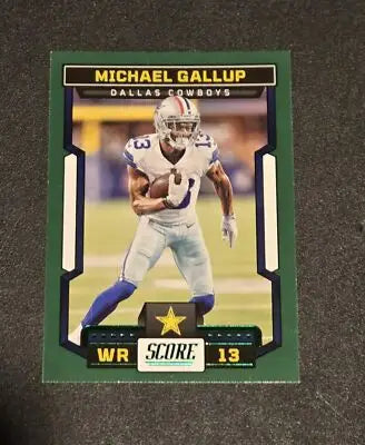 2023 Score #229 Michael Gallup Green - Football Card Single