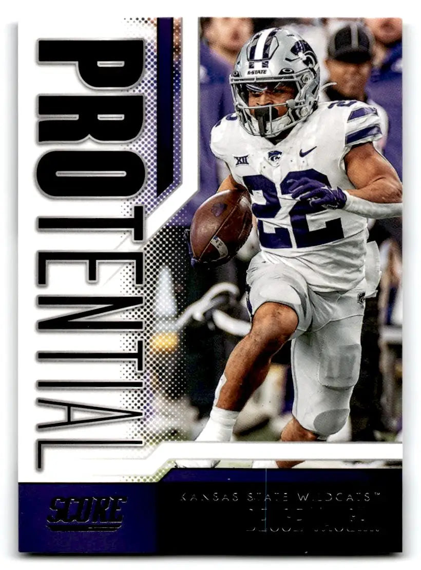 2023 Score #24 Deuce Vaughn Protential - Football Card Single