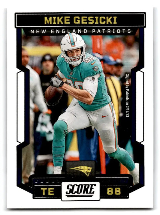 2023 Score #276 Mike Gesicki - Football Card Single
