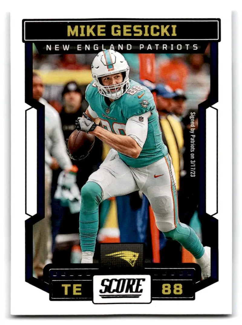 2023 Score #276 Mike Gesicki - Football Card Single