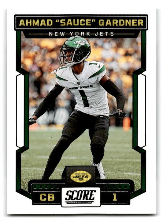 2023 Score #292 Ahmad ’Sauce’ Gardner - Football Card Single