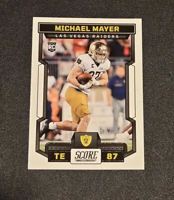 2023 Score #337 Michael Mayer - Football Card Single