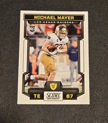 2023 Score #337 Michael Mayer - Football Card Single