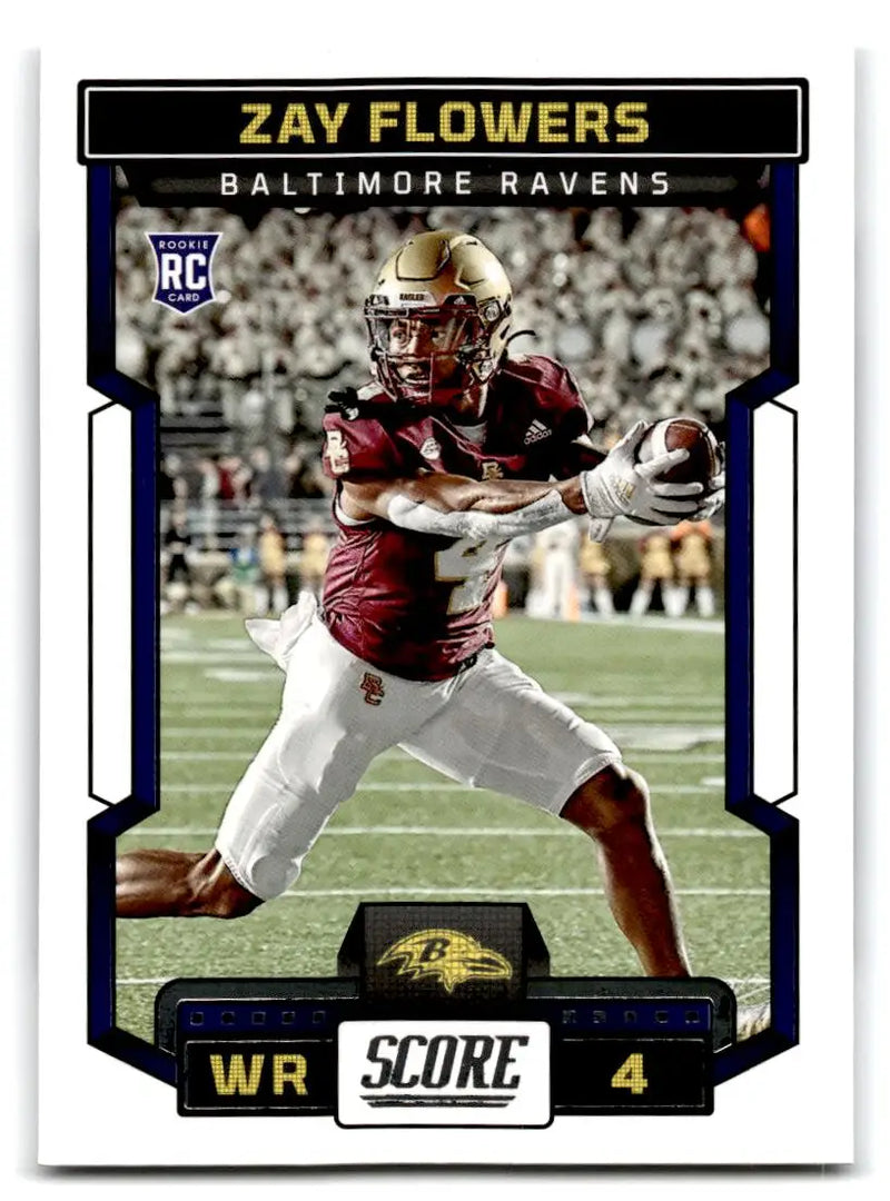 2023 Score #351 Zay Flowers - Football Card Single
