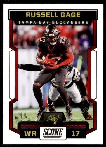 2023 Score #67 Russell Gage NM Near Mint Buccaneers ID:64963 - Football Card Single