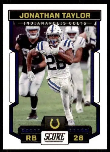 2023 Score #9 Jonathan Taylor NM Near Mint Colts ID:64958 - Football Card Single