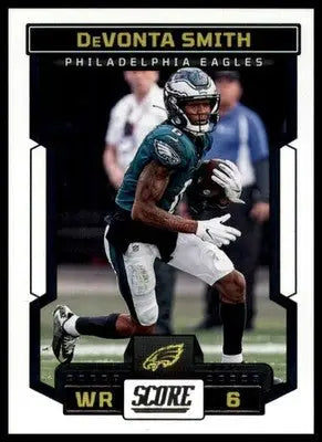 2023 Score Base DeVonta Smith Philadelphia Eagles 244 - Football Card Single