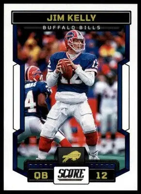 2023 Score Base Jim Kelly Buffalo Bills 271 - Football Card Single