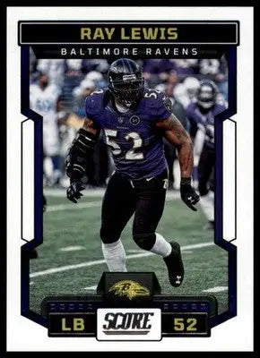 2023 Score Base Ray Lewis Baltimore Ravens 195 - Football Card Single