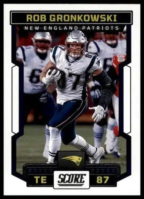 2023 Score Base Rob Gronkowski New England Patriots 286 - Football Card Single