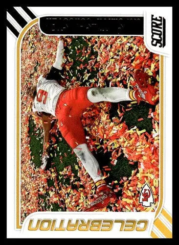 2023 Score Celebration #5 JuJu Smith-Schuster NM Near Mint Chiefs ID:64942 - Football Card Single