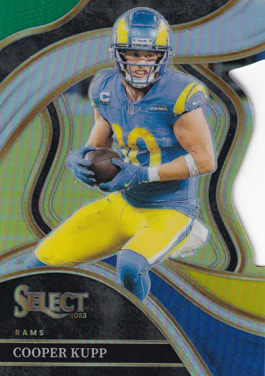2023 SELECT #284 COOPER KUPP SILVER DIE CUT- LOS ANGELES RAMS - Football Card Single