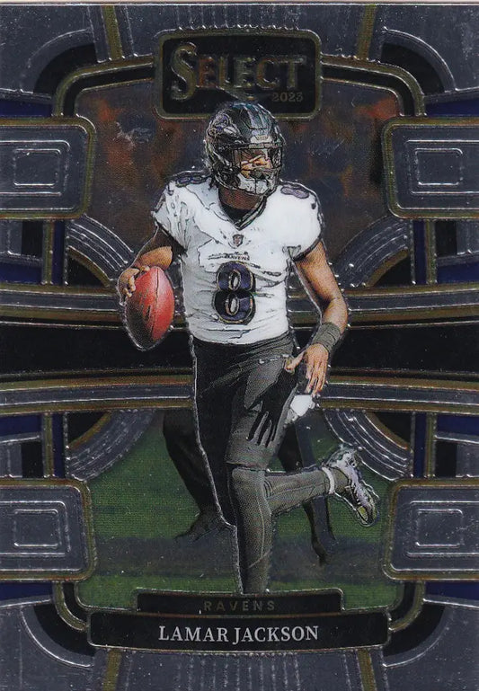 2023 SELECT #7 LAMAR JACKSON- BALTIMORE RAVENS - Football Card Single