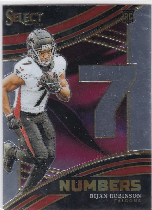 2023 SELECT #NMB-BRO BIJAN ROBINSON NUMBERS- ATLANTA FALCONS