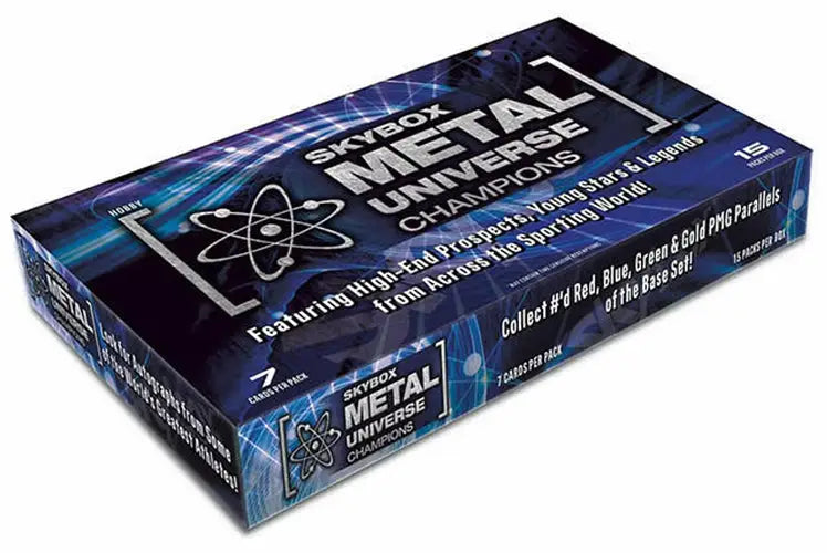 Sealed 2023 Skybox Metal Universe Champions Hobby Box with Metal Universe trading cards
