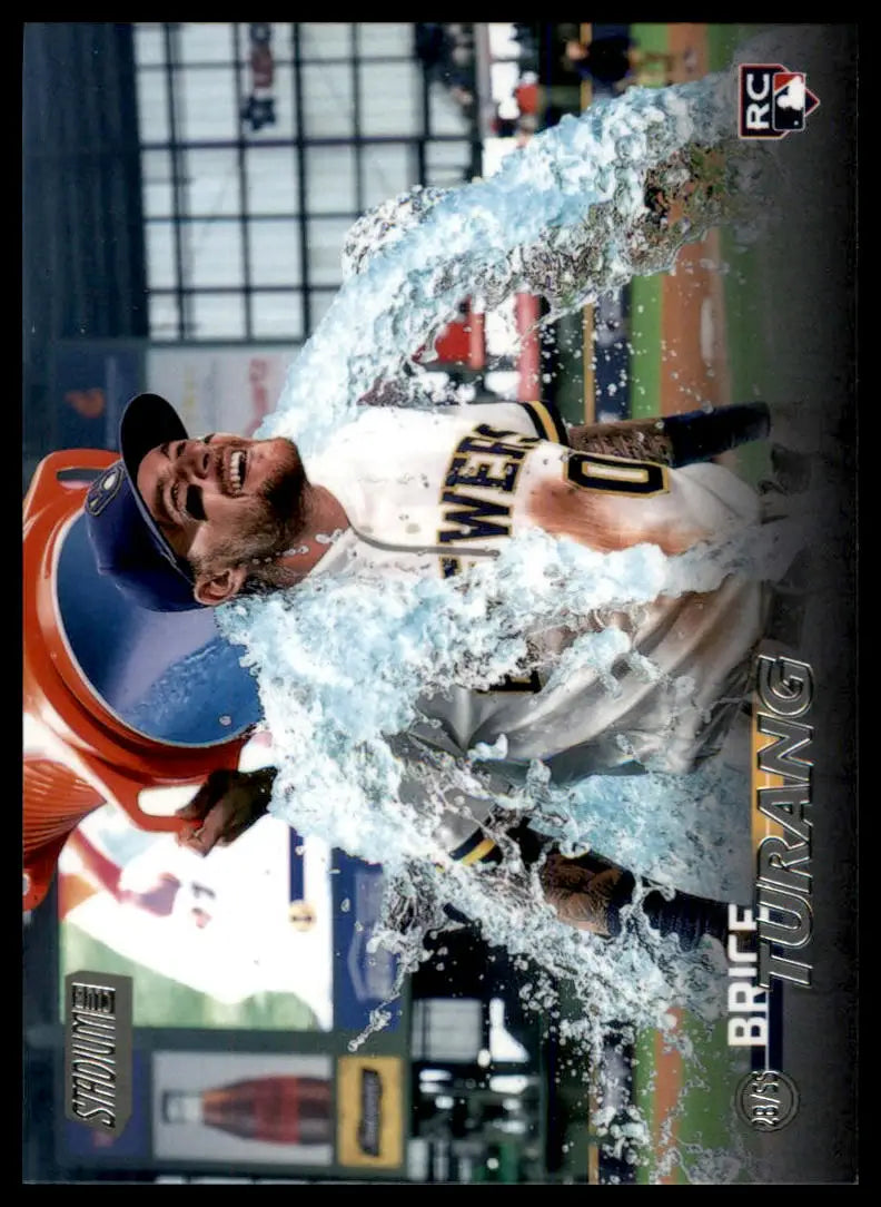 2023 Stadium Club Brice Turang RC 116 Milwaukee Brewers NM - Baseball Card Single
