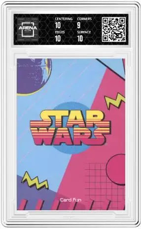 2023 Star Wars Global Art Han Solo Chewbacca #SW01-069 Arena Club 9.5 - Star Wars Card Single