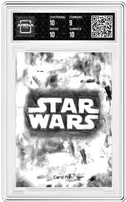 Graded Star Wars Global Art Stormtrooper trading card from 2023 Arena Club