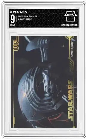 2023 Star Wars PR Kylo Ren #SW01.UR02 Arena Club 9 - Star Wars Card Single