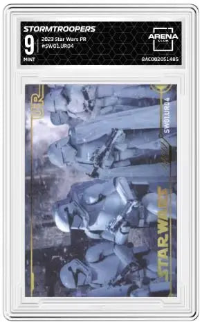 2023 Star Wars PR Stormtroopers #SW01_UR04 Arena Club 9 - Star Wars Card Single