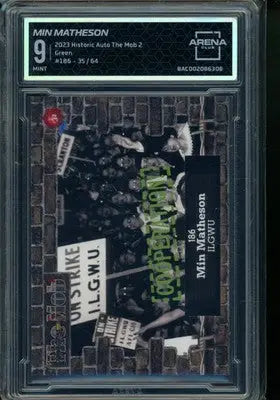 2023 The Mob 2 Min Matheson 35/64 Green Arena Club 9 - Other