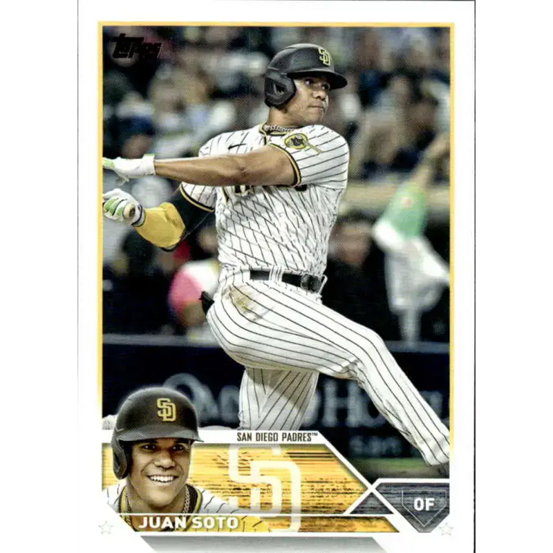 2023 Topps #1 Juan Soto NM-MT San Diego Padres Baseball Card - Baseball Card Single