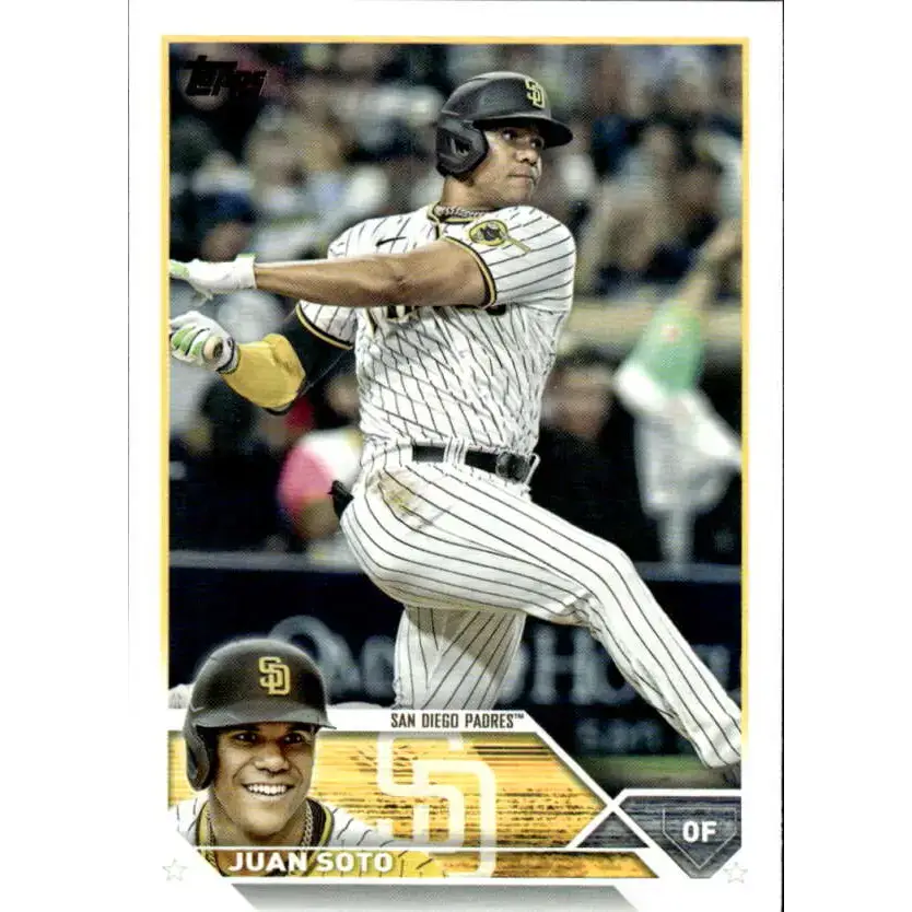 2023 Topps #1 Juan Soto NM-MT San Diego Padres Baseball Card - Baseball Card Single