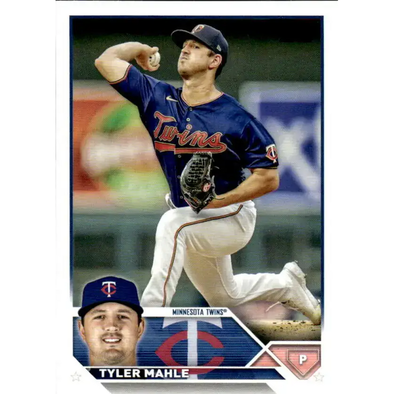 2023 Topps #101 Tyler Mahle NM-MT Minnesota Twins Baseball Card - Baseball Card Single