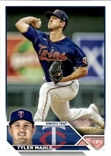 2023 Topps #101 Tyler Mahle NM-MT Twins ID:49585 - Baseball Card Single